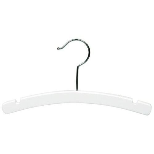  Only Hangers 10 White Baby/Infant Top Hanger - Pack of 25