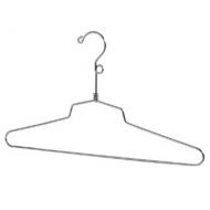 Only Hangers 16 Salesman Hanger Chrome Finish - Swivel Neck -With Loop - Lot of 100