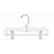 Only Hangers Only Childrens Plastic Pant/Skirt Hanger-10 (25), Clear