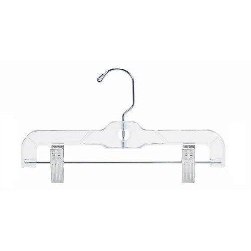  Only Hangers Only Childrens Plastic Pant/Skirt Hanger-10 (25), Clear