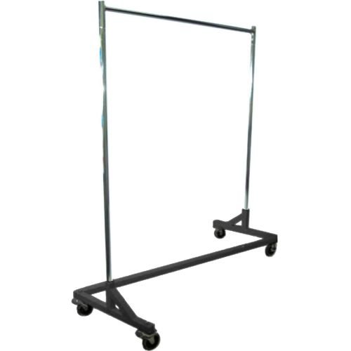  Only Hangers Heavy Duty Adjustable Height Z Rack with Nesting Black Base, 400+ LBS Load Capacity