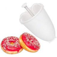 [아마존베스트]Onsinic Manual Donut Maker Easy Fast Portable Plastic Lightweight Donut Machine Frying Donut Shape Waffle Dispenser