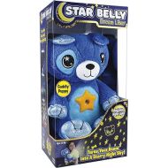 Ontel Star Belly Dream Lites, Stuffed Animal Night Light, Cuddly Blue Puppy - Projects Glowing Stars & Shapes in 6 Gentle Colors, As Seen on TV