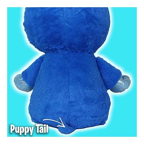  Ontel Star Belly Dream Lites, Stuffed Animal Night Light, Cuddly Blue Puppy - Projects Glowing Stars & Shapes in 6 Gentle Colors, As Seen on TV