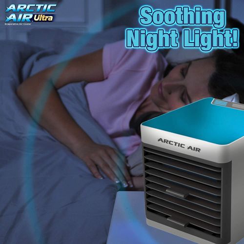  [아마존베스트]Ontel Arctic Ultra Seen On TV | Evaporative Portable Air Conditioner | Personal Space Cooler |