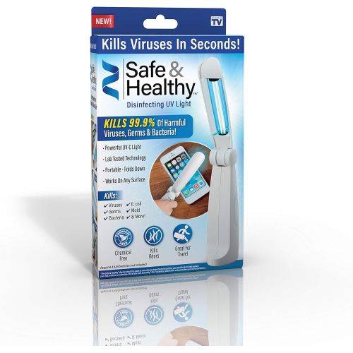  Ontel Safe and Healthy UV-C Sanitizing Light