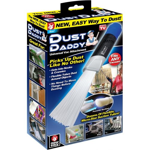  [아마존베스트]Ontel Dust Daddy | Universal Vacuum Cleaner Attachment | Dust and Dirt Remover | Authentic As Seen on TV