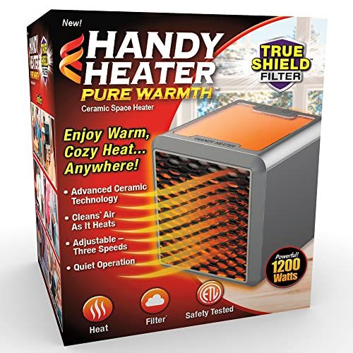  Ontel Heat Boss 1200 Watt Pure Warmth Ceramic Space Heater by Handy Heater