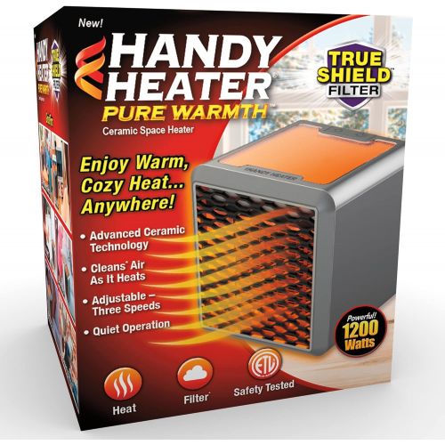  Ontel Heat Boss 1200 Watt Pure Warmth Ceramic Space Heater by Handy Heater