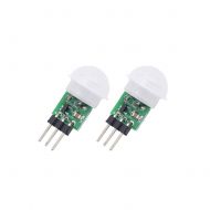 [아마존베스트]Onyehn IR Pyroelectric Infrared PIR Motion Sensor Detector Modules DC 2.7 to 12V(Pack of 2pcs)