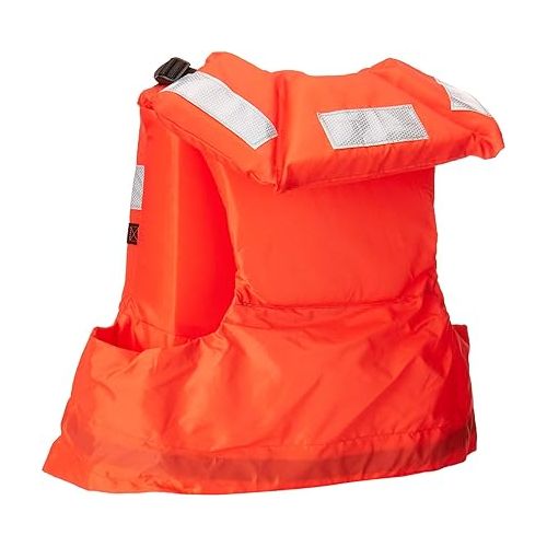  Onyx 100400-200-004-16 Adult Type I Vest Style Life Jacket, Orange
