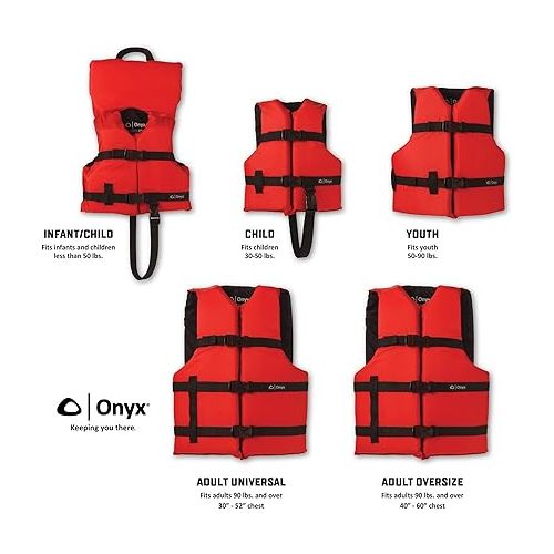  Onyx General Purpose Boating Vest