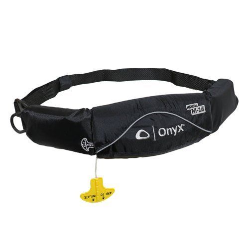  Onyx Belt Pack Manual Inflatable Life Jacket (PFD) for Stand Up Paddelboarding,Kayaking, and Fishing (SUP)