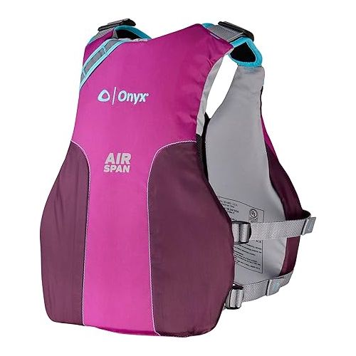  Onyx Air Span Breeze USCG Approved Paddling Life Jacket