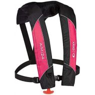 Onyx A/M-24 Series All Clear Automatic/Manual Inflatable Life Jacket - Black/Red - Adult