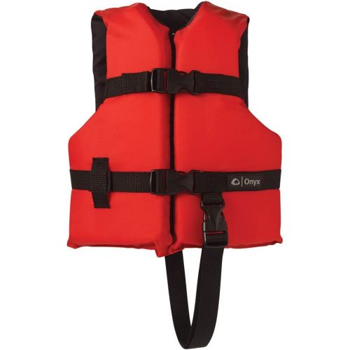  Onyx 10300010000112 30 To 50 Lb Childrens Red Life Vest