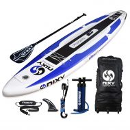 Onyx NIXY Manhattan SUP Inflatable Stand Up Paddle Board. Touring iSUP built with Dual Layer Fusion Dropstitch. All Accessories included Paddle, Leash, Pump, Should Strap, Carry Bag | 1