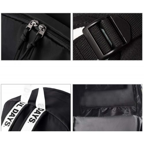  Oohpa Backpack DID You See My Bag Backpack For Bangtan Boys ARMY 4 Style 4 Colors(black)