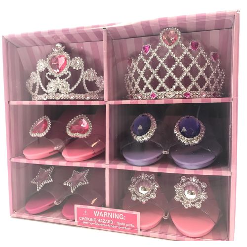  Oojami Perfect Touch Play Set Princess Dress Up and Play Shoe & Tiara