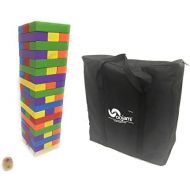 [아마존베스트]Toppling Tower Giant Tumbling Timbers with Dice and Carry Bag