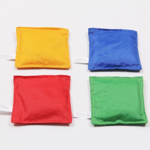  [아마존베스트]Oojami Nylon Bean Bags Toy Assorted (5 Inches by 5 Inches, 12 Piece)