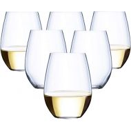 [아마존베스트]Oojami 24 piece Stemless Unbreakable Crystal Clear Plastic Wine Glasses Set of 24 (9 Ounces)