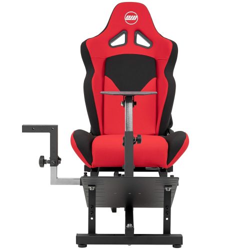  OpenWheeler GEN3 Racing Wheel Stand Cockpit Red on BLACK Fits All Logitech G923 G29 G920 Thrustmaster Fanatec Wheels Compatible with Xbox One, PS4, PC Platforms