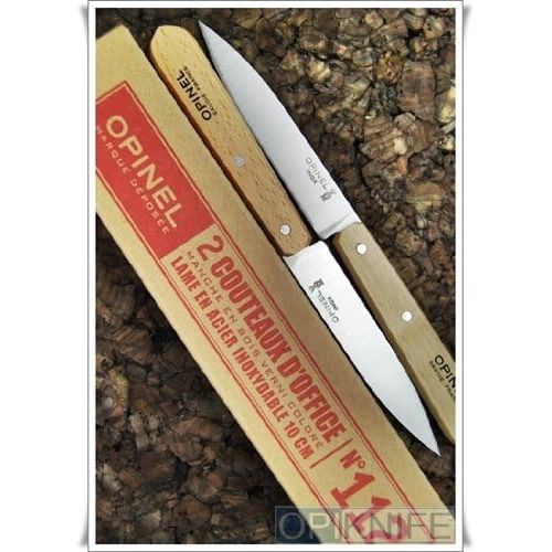  [아마존베스트]Opinel 2 x 254149 Kitchen Knife Set, 2 Pieces