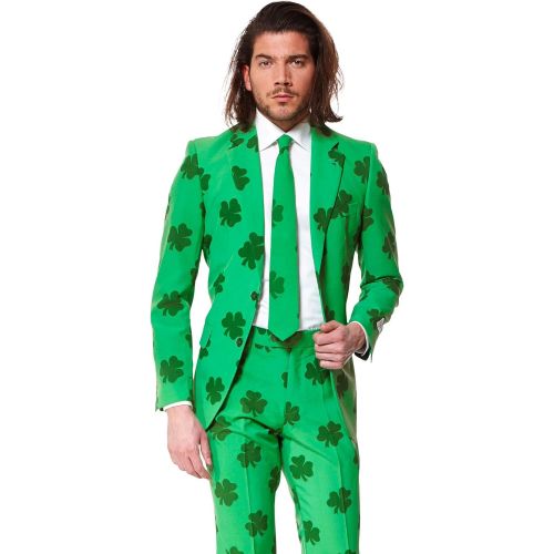 할로윈 용품OppoSuits Mens Patrick Party Costume Suit