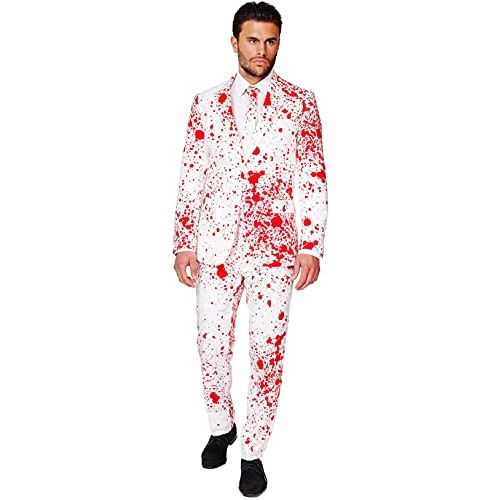  할로윈 용품OppoSuits Halloween Costumes for Men In Different Prints ? Full Suit: Includes Jacket, Pants and Tie