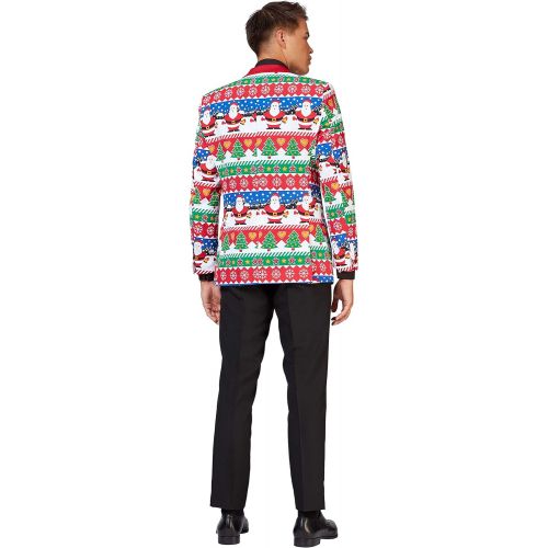  할로윈 용품Opposuits Christmas Jackets Blazers for Men in Different Prints - Includes Stylish Jacket