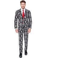 Opposuits Mens Slim Haunting Hombre-Party/Costume Suit