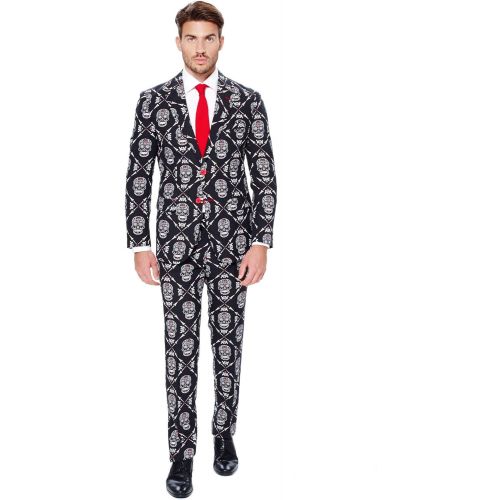  할로윈 용품Opposuits Mens Slim Haunting Hombre-Party/Costume Suit