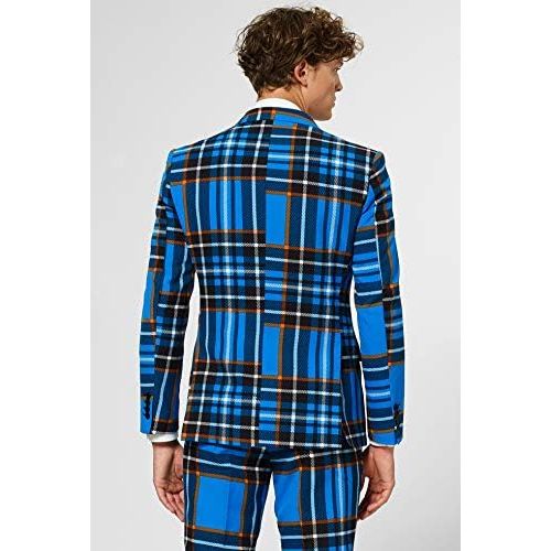  할로윈 용품OppoSuits Fun Ugly Christmas Costumes For Men - Complete Xmas Suit: Includes Jacket, Pants and Tie