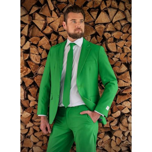  Opposuits Mens Evergreen Party Costume Suit