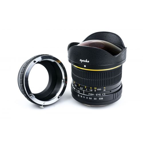  Opteka 6.5mm f3.5 HD Aspherical Fisheye Lens with Removable Hood for Fuji X-Pro1, X-T1, X-E2, X-E1, X-M1, X-A2, and X-A1 FX Digital Mirrorless Cameras