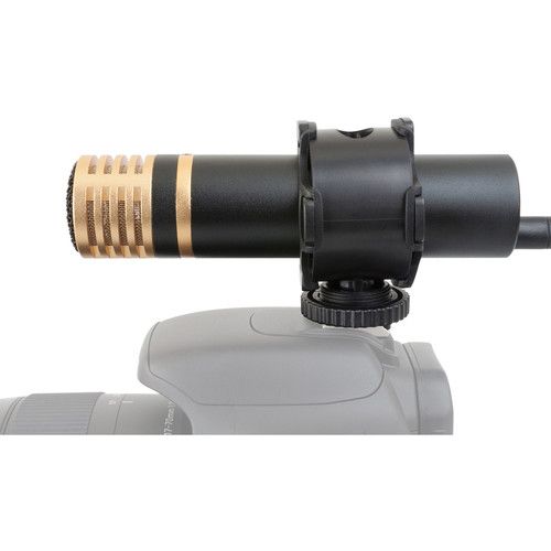  Opteka VM-2000 Gold Series Stereo Video Shotgun Microphone with Shockmount