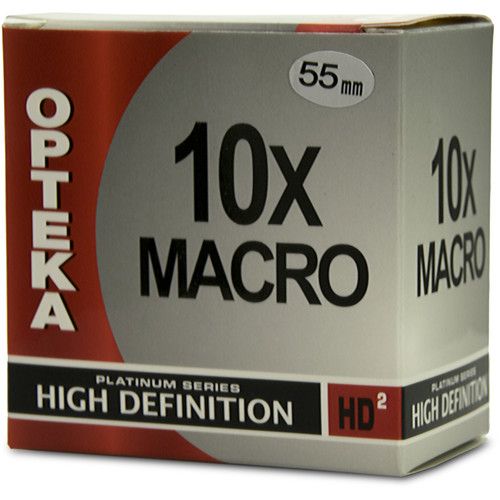  Opteka 55mm 10x High Definition II Professional Macro Conversion Lens