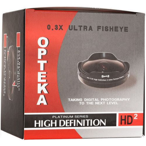  Opteka 58mm 0.3x HD Ultra Fisheye Lens Adapter