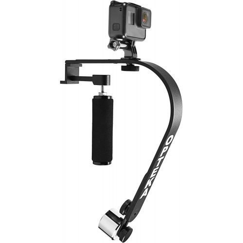  Opteka Gimble Stabilizer for GoPro Hero 7/6/5/4/3/2/1/Session, SJ4000, SJ5000, SJ6000, Xiaomi Sports Action Cameras