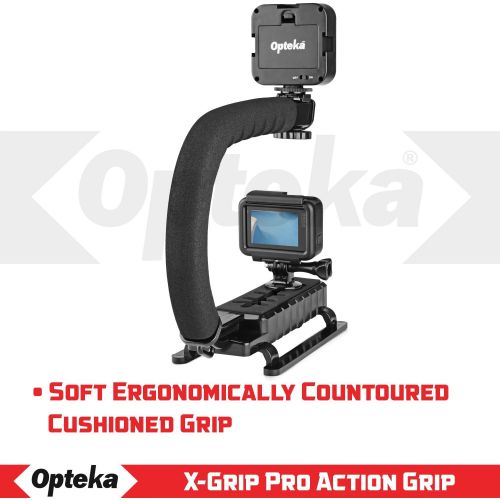  Opteka X-Grip VL-MOD Professional Stabilizing Handle for GoPro Action Cameras (Black)