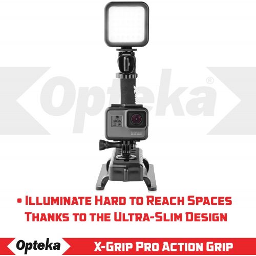  Opteka X-Grip VL-MOD Professional Stabilizing Handle for GoPro Action Cameras (Black)