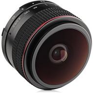 Opteka 6.5mm f2 HD MC Manual Focus Fisheye Lens for Olympus Micro 43 Mount Digital Cameras