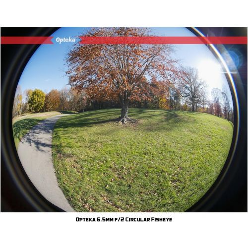  Opteka 6.5mm f2 HD MC Manual Focus Fisheye Lens for Olympus Micro 43 Mount Digital Cameras