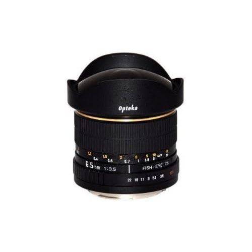  Opteka 6.5mm f3.5 Manual Focus Aspherical Fisheye Lens for Samsung Galaxy NX, NX1, NX3000, NX2000, NX500, NX300, NX210, NX30 Mirrorless Digital Cameras