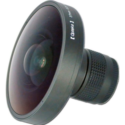  Opteka Platinum Series 0.2X HD Panoramic Vortex 220Deg Fisheye Lens For Sony DCR-DVD101, DVD102, DVD105, DVD205, DVD301, DVD305, DVD605, DVD705, DVD755, DVD91, HC20, HC21, HC26, HC