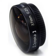 Opteka Platinum Series 0.2X Low-ProfileNinja Fisheye Lens for 28mm Camcorders