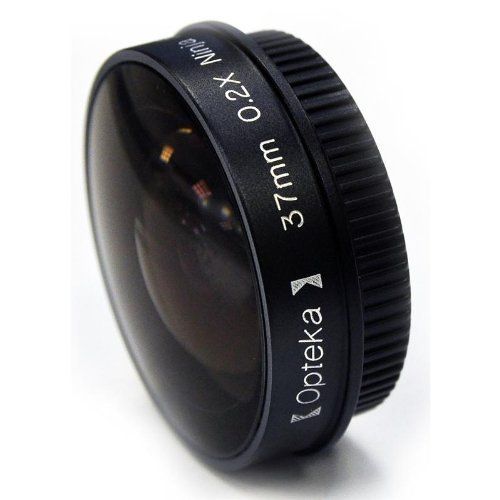  Opteka Platinum Series 0.2X Low-ProfileNinja Fisheye Lens for 25mm Camcorders