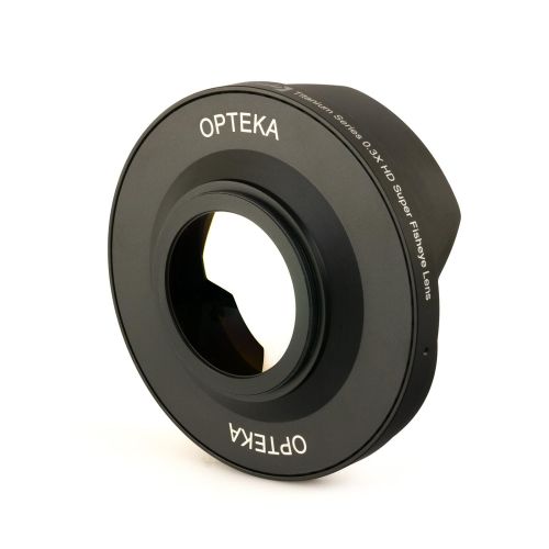  Opteka OPT-SC58FE Titanium Series 58mm 0.3X HD Super Fisheye Lens for Professional Video Camcorders