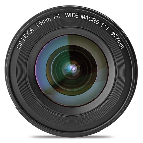  Opteka 15mm f4 LD UNC AL 1:1 Macro Wide Angle Full Frame Lens for Canon EOS Digital SLR Cameras